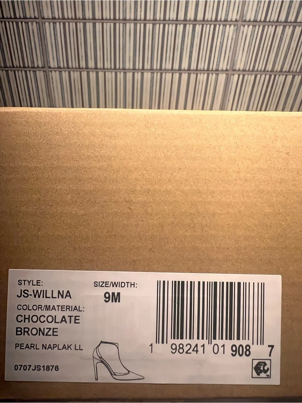NWT - Jessica Simpson - Willna Pump in Chocolate Bronze